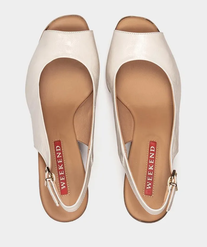 Pedro Miralles Heeled Sandals LA VALETA Venice Talco 8211 Woman Pedro Miralles Heeled Sandals LA VALETA Venice Talco 8211 Woman
