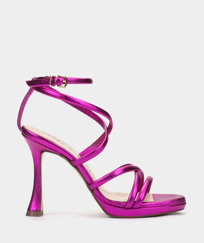 Pedro Miralles Heeled Sandals LAS VEGAS Napa Metal Ketton 8211 Woman Pedro Miralles Heeled Sandals LAS VEGAS Napa Metal Ketton 8211 Woman