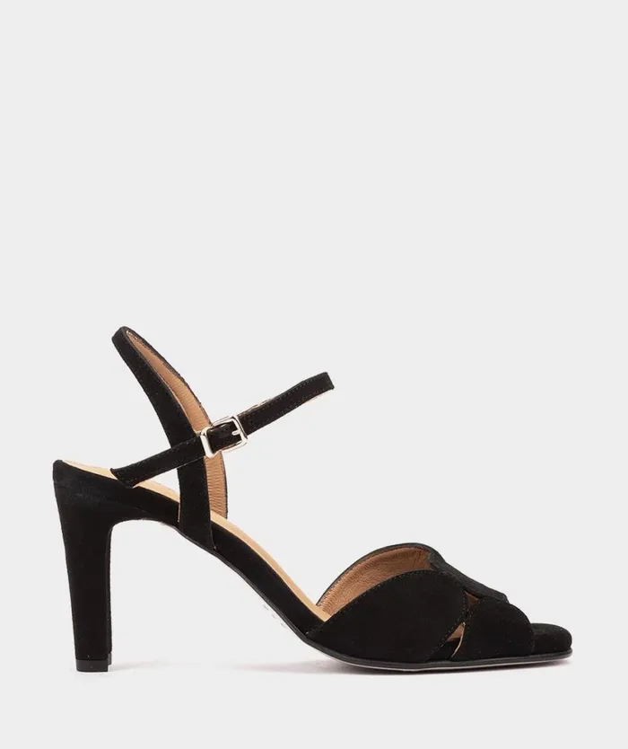 Pedro Miralles Heeled Sandals LEICESTER Amalfi Negro 8211 Woman