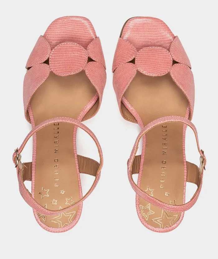 Pedro Miralles Heeled Sandals LEICESTER Mini Tejus Mudejar 8211 Woman Pedro Miralles Heeled Sandals LEICESTER Mini Tejus Mudejar 8211 Woman