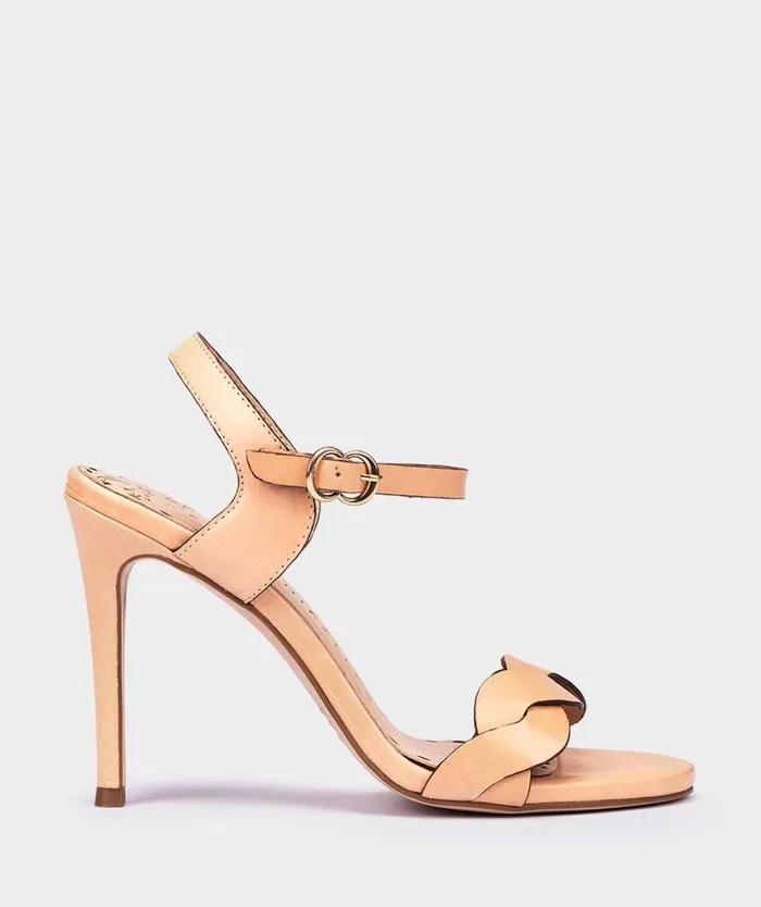 Pedro Miralles Heeled Sandals LIRIA Natur Nude 8211 Woman