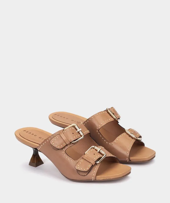Pedro Miralles Heeled Sandals LUGO Alfa Caramel 8211 Woman Pedro Miralles Heeled Sandals LUGO Alfa Caramel 8211 Woman