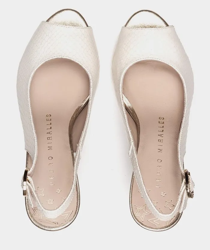 Pedro Miralles Heeled Sandals MNACO Vipera Off 8211 Woman Pedro Miralles Heeled Sandals MNACO Vipera Off 8211 Woman