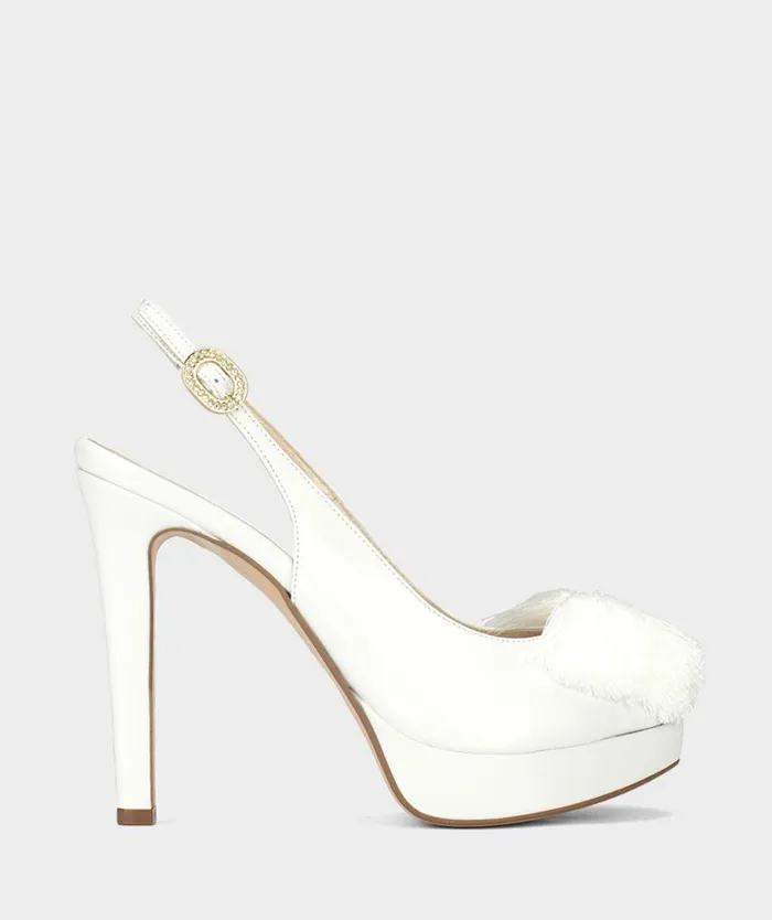 Pedro Miralles Heeled Sandals MALINAS Nacarado Perla 8211 Woman