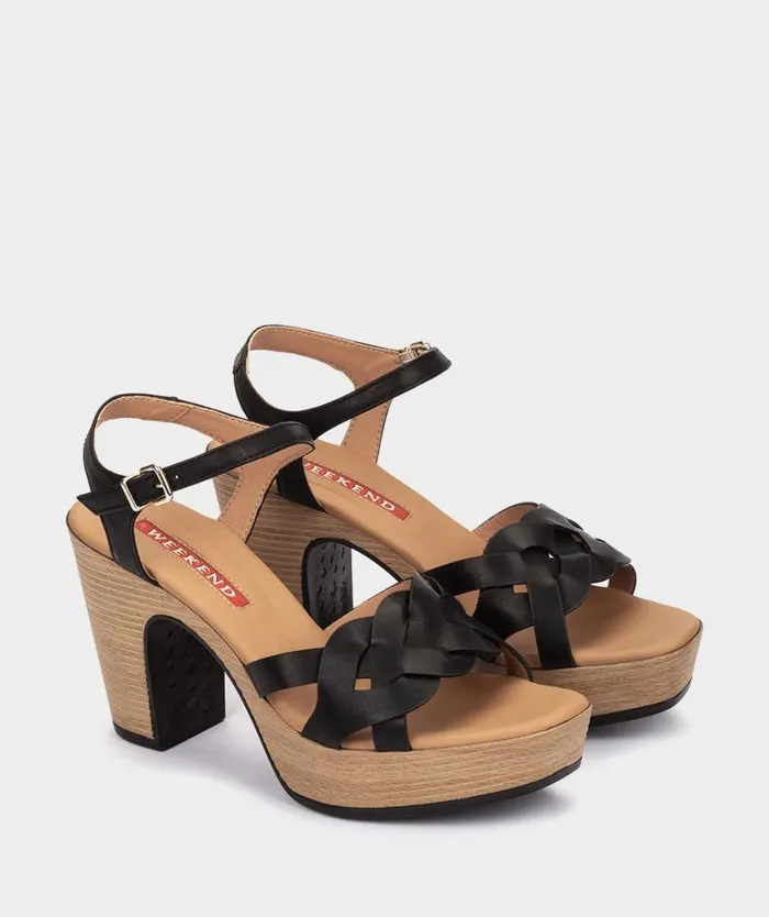 Pedro Miralles Heeled Sandals MALTA Alfa Negro 8211 Woman Pedro Miralles Heeled Sandals MALTA Alfa Negro 8211 Woman
