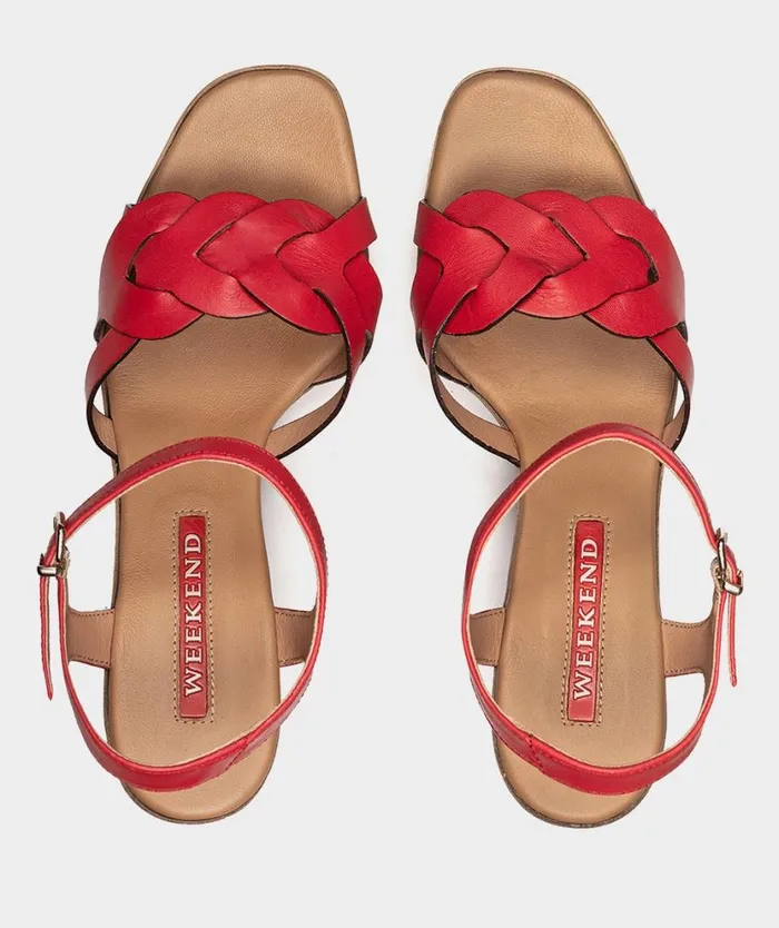 Pedro Miralles Heeled Sandals MALTA Alfa Rojo 8211 Woman Pedro Miralles Heeled Sandals MALTA Alfa Rojo 8211 Woman