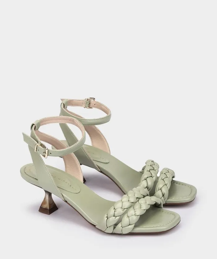 Pedro Miralles Heeled Sandals MANISES Cloud Muschio 8211 Woman Pedro Miralles Heeled Sandals MANISES Cloud Muschio 8211 Woman