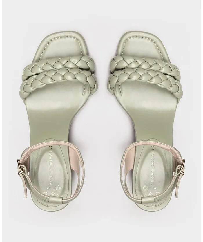 Pedro Miralles Heeled Sandals MANISES Cloud Muschio 8211 Woman Pedro Miralles Heeled Sandals MANISES Cloud Muschio 8211 Woman
