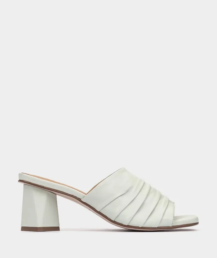Pedro Miralles Heeled Sandals MEDINA Natur Mint 8211 Woman