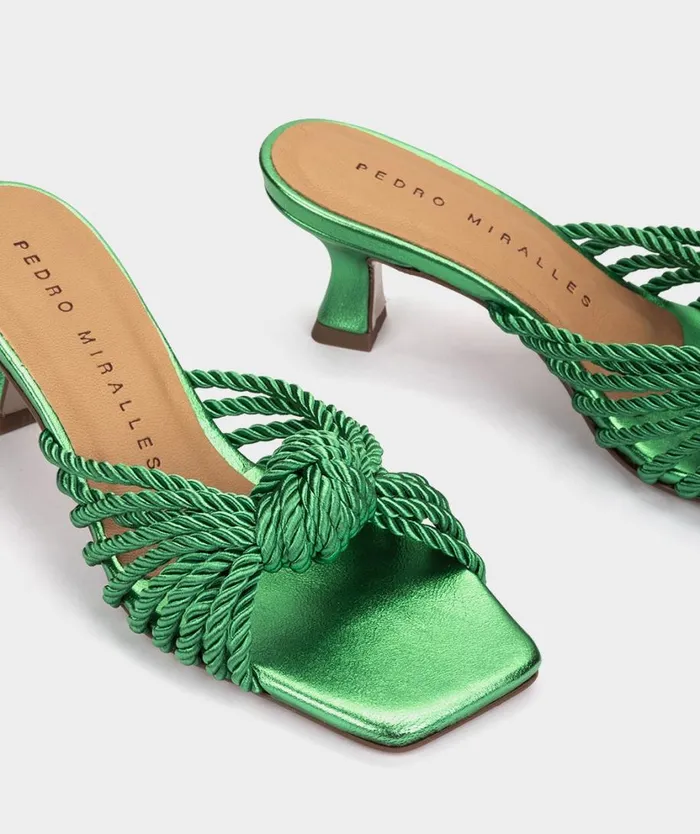 Pedro Miralles Heeled Sandals MINERVE Napa Metal Agata 8211 Woman Pedro Miralles Heeled Sandals MINERVE Napa Metal Agata 8211 Woman