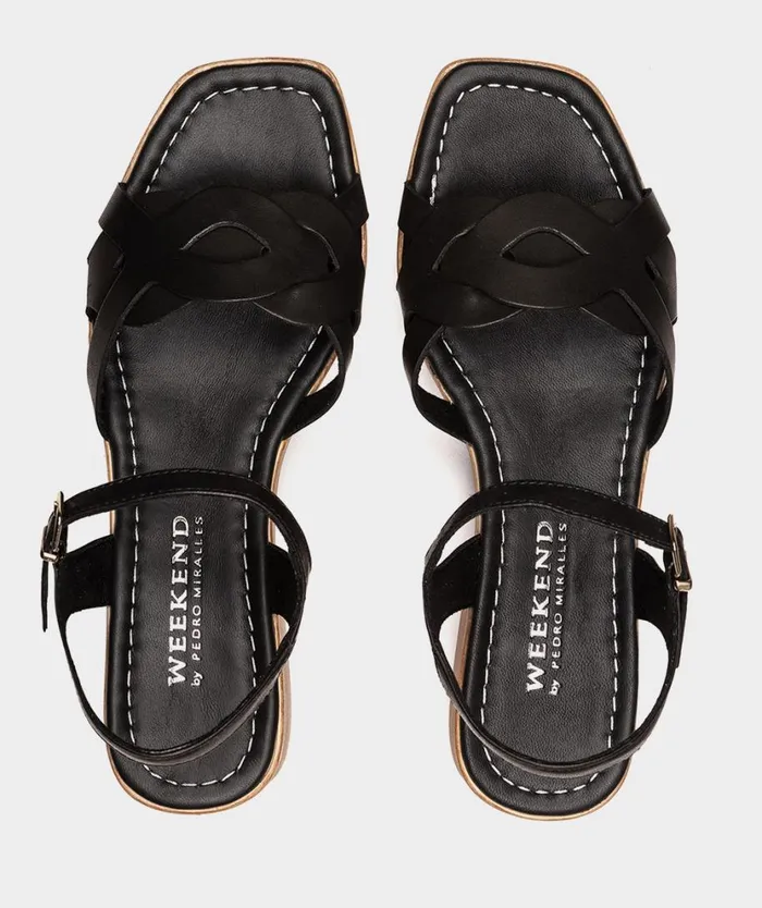 Pedro Miralles Heeled Sandals MINESSOTA Alfa Negro 8211 Woman Pedro Miralles Heeled Sandals MINESSOTA Alfa Negro 8211 Woman