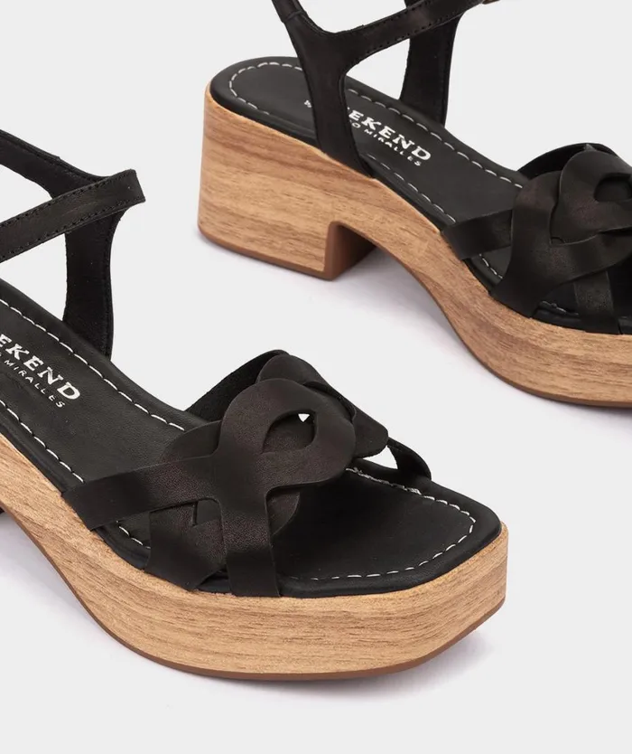 Pedro Miralles Heeled Sandals MINESSOTA Alfa Negro 8211 Woman Pedro Miralles Heeled Sandals MINESSOTA Alfa Negro 8211 Woman