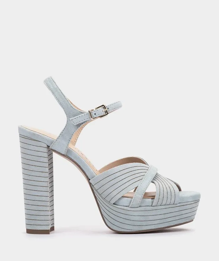 Pedro Miralles Heeled Sandals MONTEFIORALLE Ante Cielo 8211 Woman
