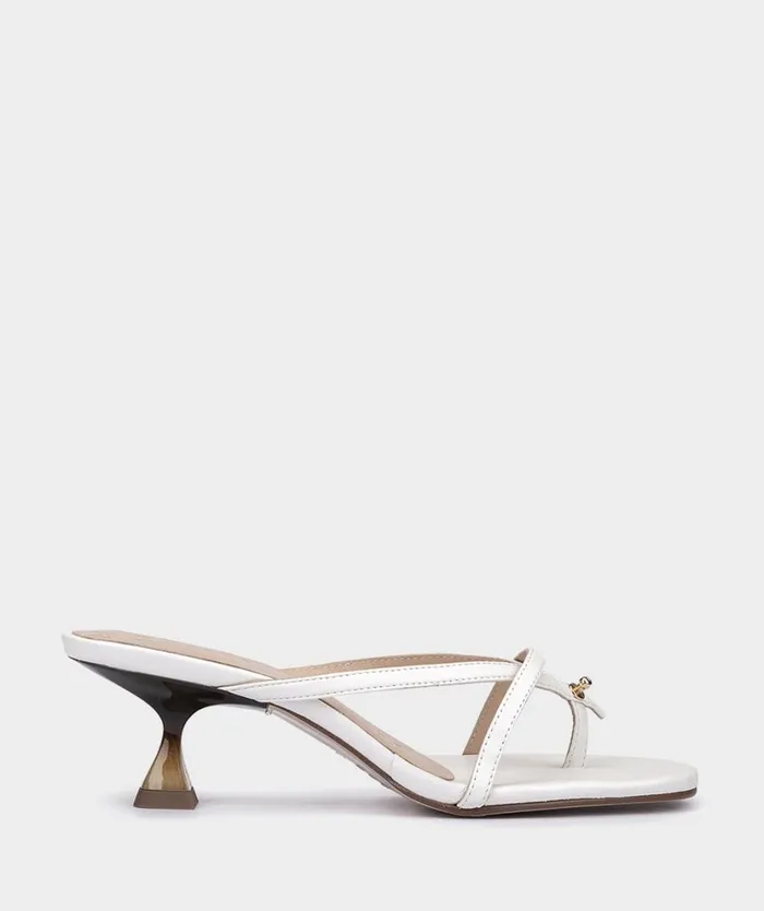 Pedro Miralles Heeled Sandals NERJA Natur Bianco 8211 Woman Pedro Miralles Heeled Sandals NERJA Natur Bianco 8211 Woman