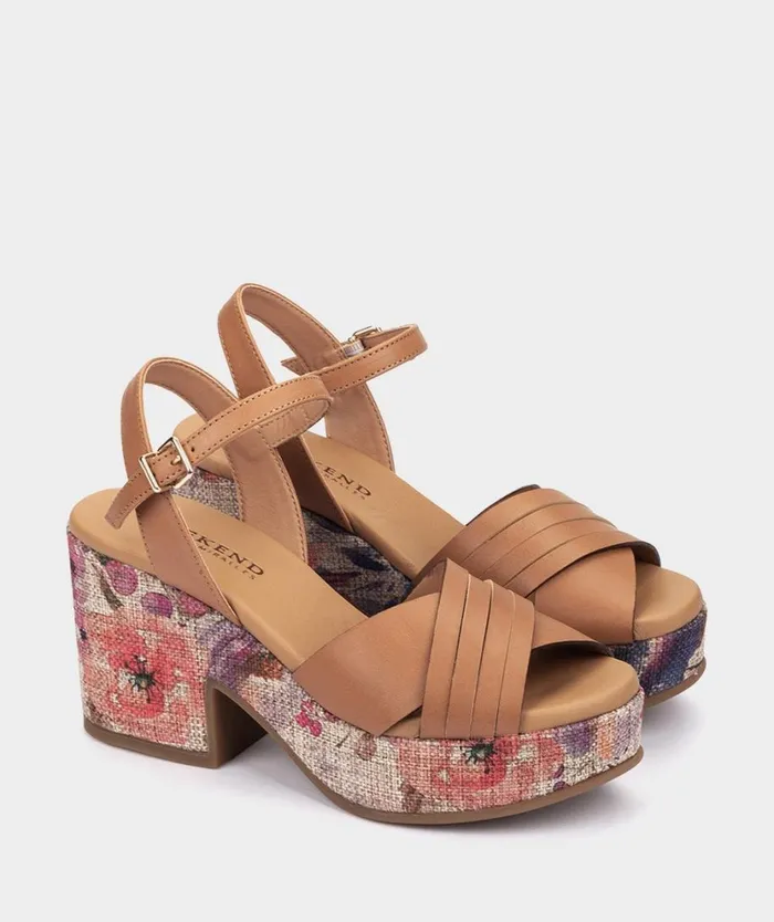 Pedro Miralles Heeled Sandals OKINAWA Alfa Caramel 8211 Woman Pedro Miralles Heeled Sandals OKINAWA Alfa Caramel 8211 Woman