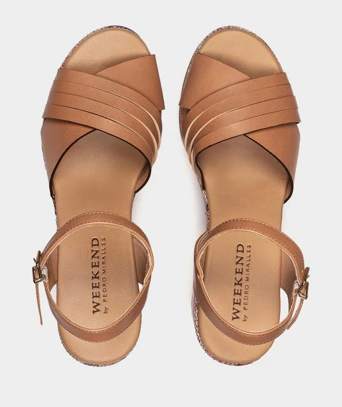 Pedro Miralles Heeled Sandals OKINAWA Alfa Caramel 8211 Woman Pedro Miralles Heeled Sandals OKINAWA Alfa Caramel 8211 Woman