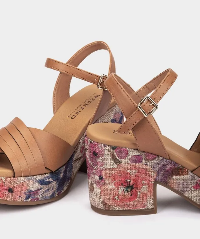 Pedro Miralles Heeled Sandals OKINAWA Alfa Caramel 8211 Woman Pedro Miralles Heeled Sandals OKINAWA Alfa Caramel 8211 Woman