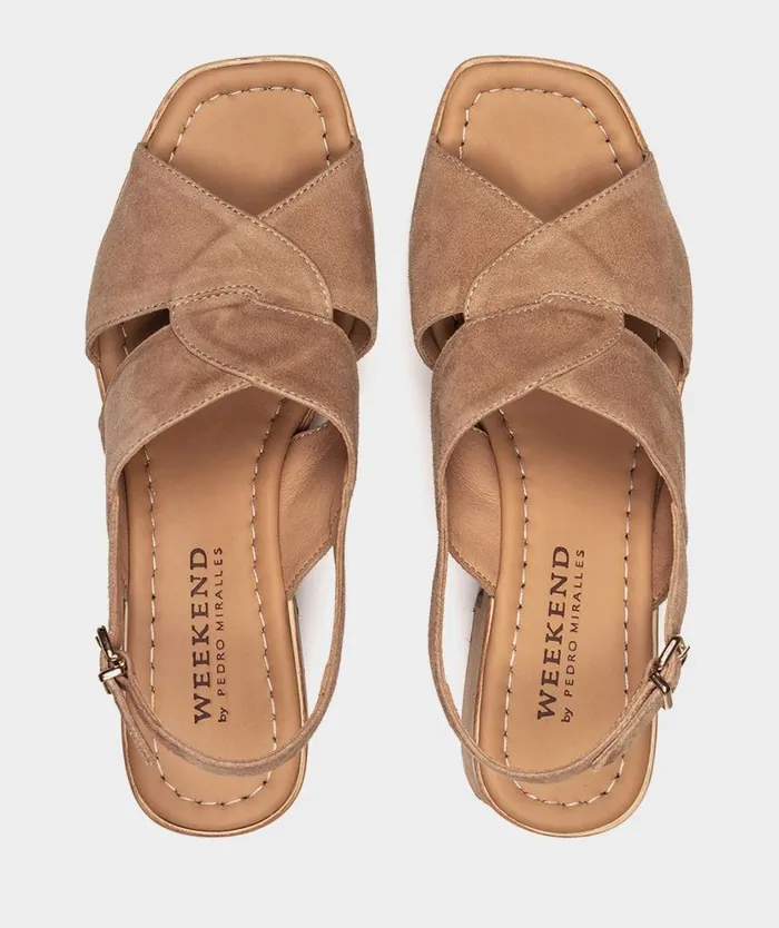 Pedro Miralles Heeled Sandals OREGN Amalfi Cuoio 8211 Woman Pedro Miralles Heeled Sandals OREGN Amalfi Cuoio 8211 Woman