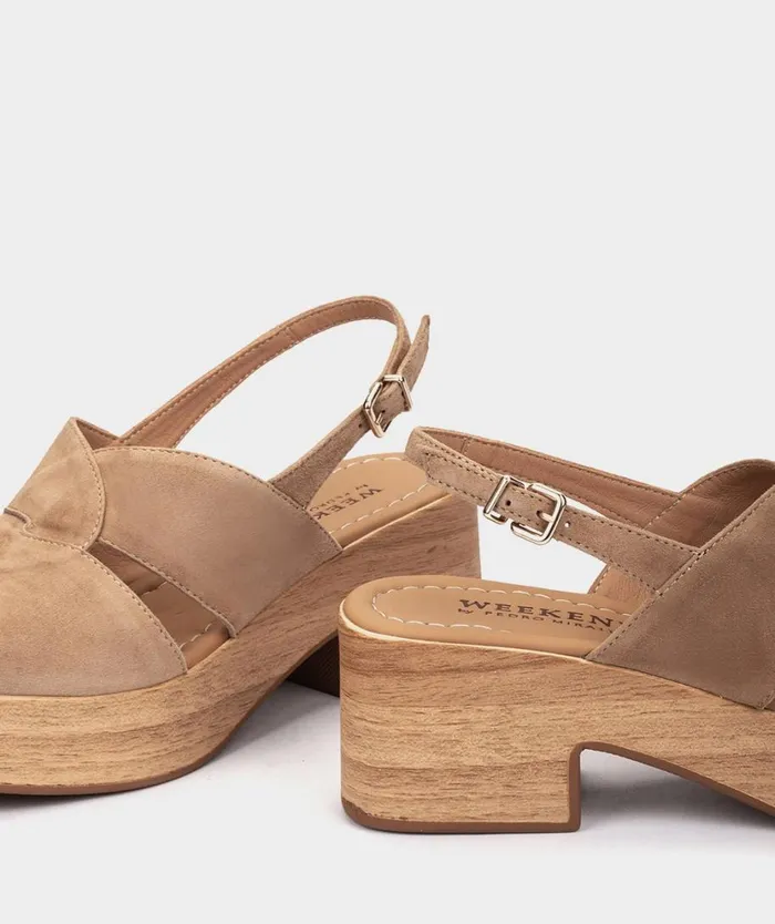 Pedro Miralles Heeled Sandals OREGN Amalfi Cuoio 8211 Woman Pedro Miralles Heeled Sandals OREGN Amalfi Cuoio 8211 Woman