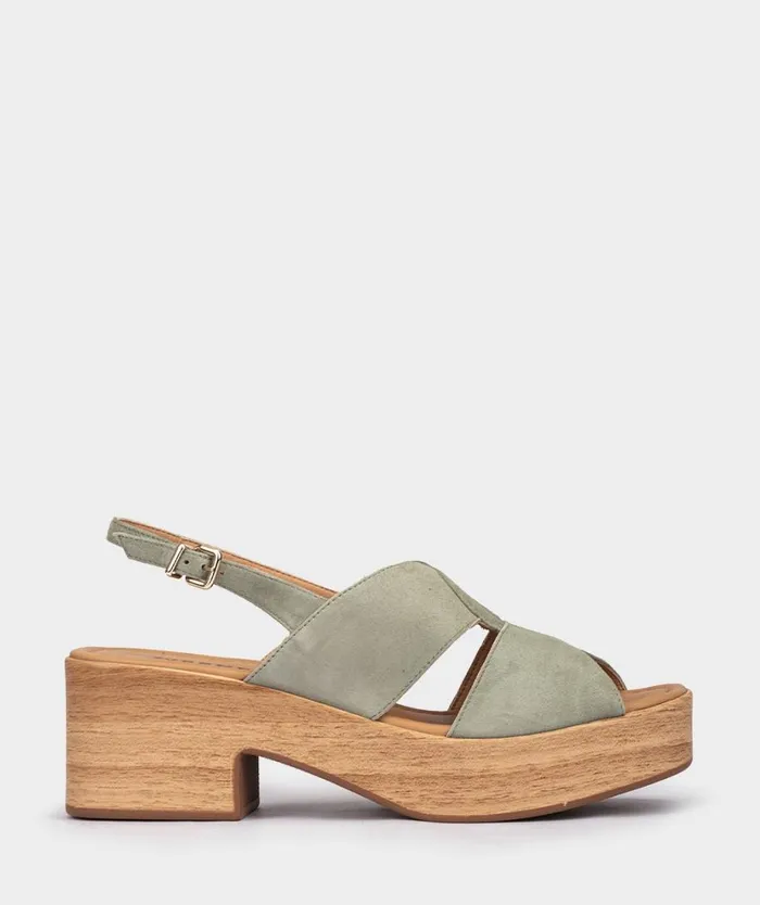 Pedro Miralles Heeled Sandals OREGN Amalfi Salvia 8211 Woman Pedro Miralles Heeled Sandals OREGN Amalfi Salvia 8211 Woman