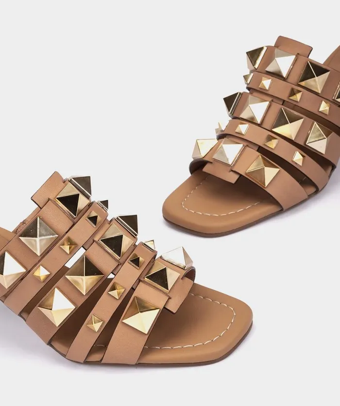 Pedro Miralles Heeled Sandals OROPESA Vitello Camel 8211 Woman Pedro Miralles Heeled Sandals OROPESA Vitello Camel 8211 Woman