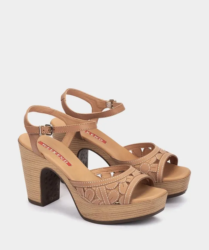 Pedro Miralles Heeled Sandals PADOVA Alfa Caramel 8211 Woman Pedro Miralles Heeled Sandals PADOVA Alfa Caramel 8211 Woman