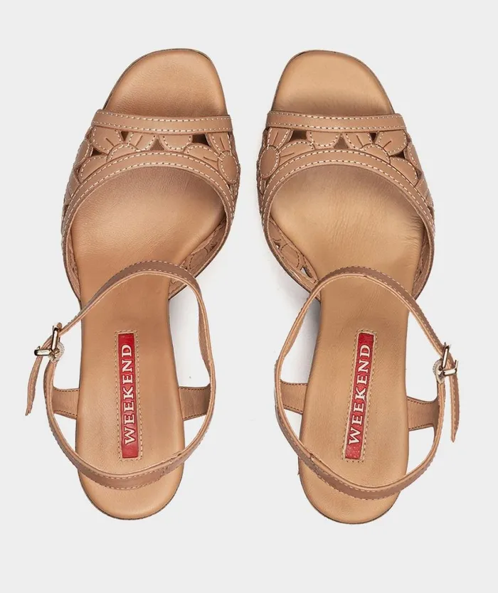 Pedro Miralles Heeled Sandals PADOVA Alfa Caramel 8211 Woman Pedro Miralles Heeled Sandals PADOVA Alfa Caramel 8211 Woman