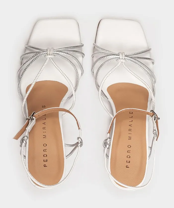 Pedro Miralles Heeled Sandals PARIS Napa Metal Plata 8211 Woman Pedro Miralles Heeled Sandals PARIS Napa Metal Plata 8211 Woman