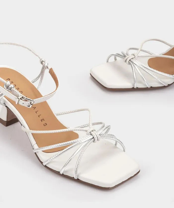 Pedro Miralles Heeled Sandals PARIS Napa Metal Plata 8211 Woman Pedro Miralles Heeled Sandals PARIS Napa Metal Plata 8211 Woman