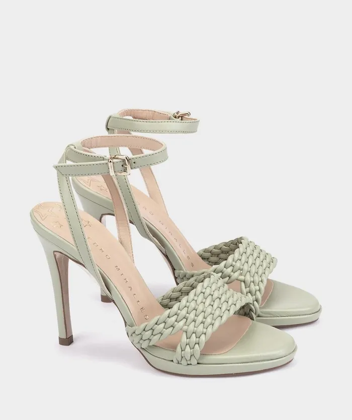 Pedro Miralles Heeled Sandals PIENZA Metallic 8211 Woman Pedro Miralles Heeled Sandals PIENZA Metallic 8211 Woman