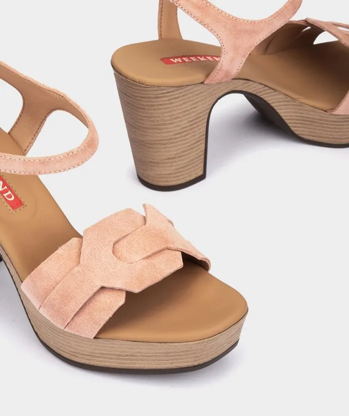 Pedro Miralles Heeled Sandals PISA Velour Tulipan 8211 Woman Pedro Miralles Heeled Sandals PISA Velour Tulipan 8211 Woman