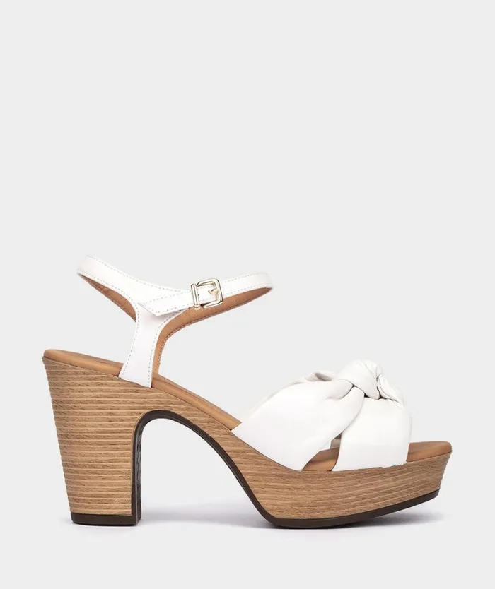Pedro Miralles Heeled Sandals POLOP Cloud Talco 8211 Woman