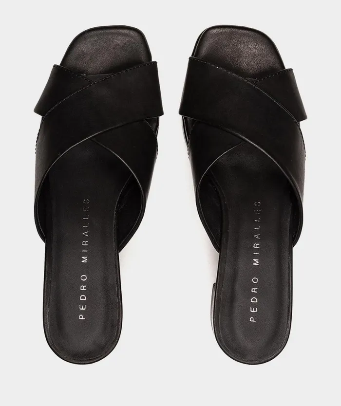 Pedro Miralles Heeled Sandals PORTLAND Vitello Negro 8211 Woman Pedro Miralles Heeled Sandals PORTLAND Vitello Negro 8211 Woman