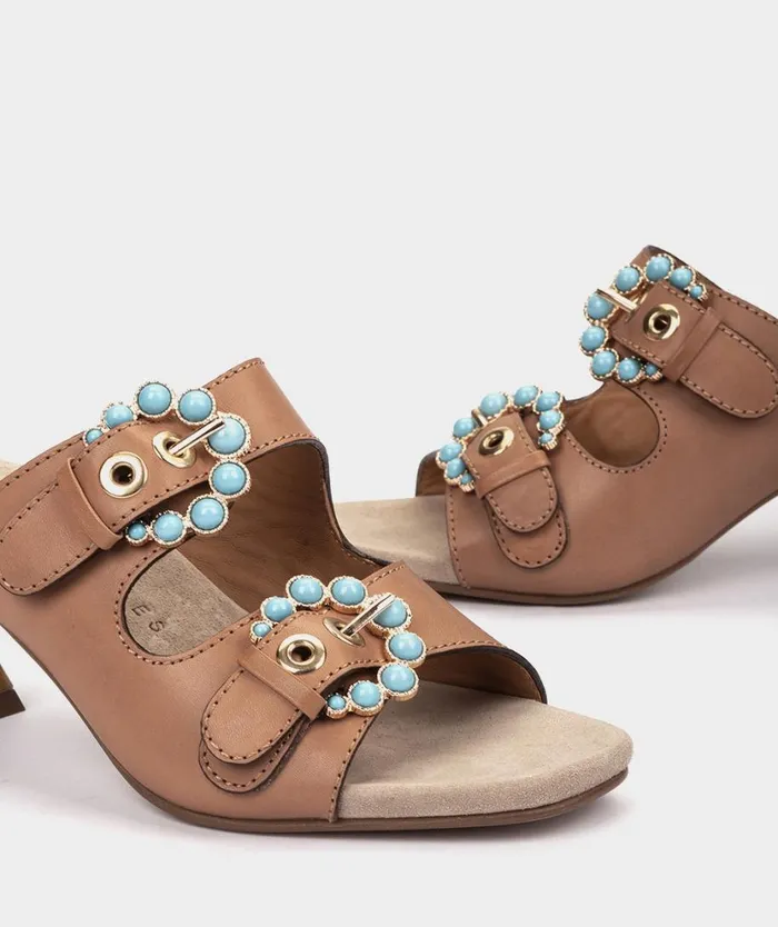 Pedro Miralles Heeled Sandals POZUELO Alfa Caoba 8211 Woman Pedro Miralles Heeled Sandals POZUELO Alfa Caoba 8211 Woman