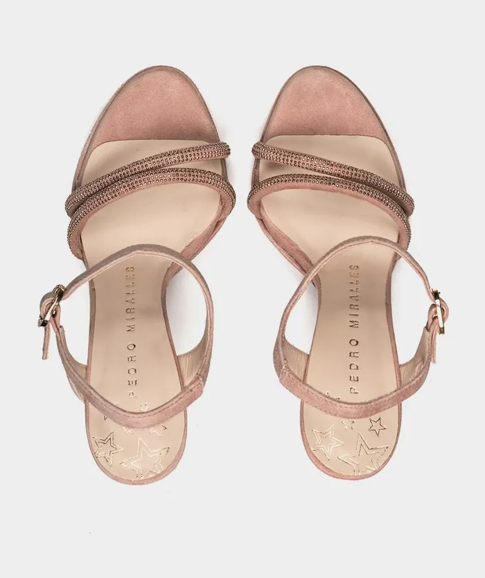 Pedro Miralles Heeled Sandals RIVEIRA Amalfi Maquillaje 8211 Woman Pedro Miralles Heeled Sandals RIVEIRA Amalfi Maquillaje 8211 Woman