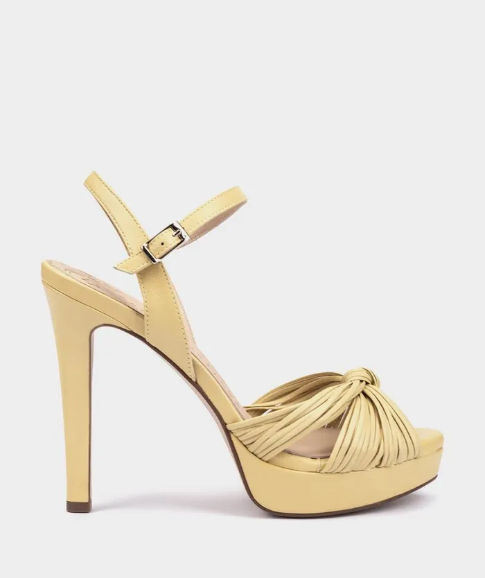 Pedro Miralles Heeled Sandals SAMOA Cloud Lime 8211 Woman