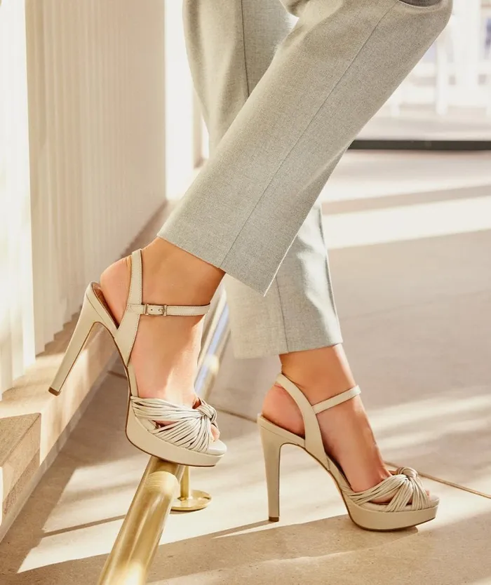 Pedro Miralles Heeled Sandals SAMOA Cloud Pietra 8211 Woman