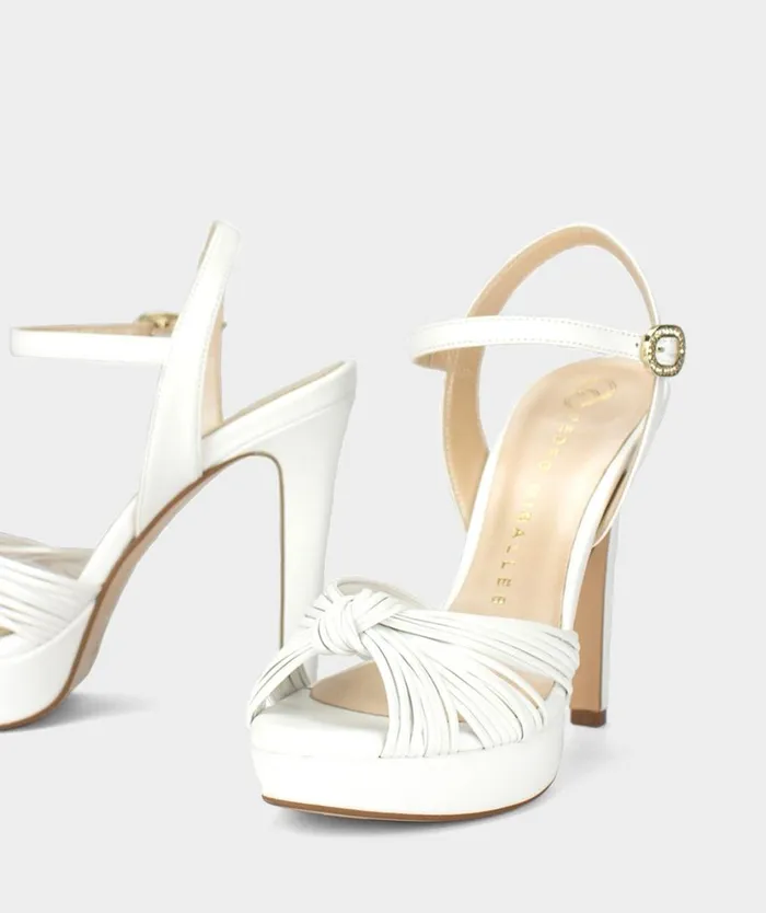 Pedro Miralles Heeled Sandals SAMOA Nacarado Perla 8211 Woman Pedro Miralles Heeled Sandals SAMOA Nacarado Perla 8211 Woman