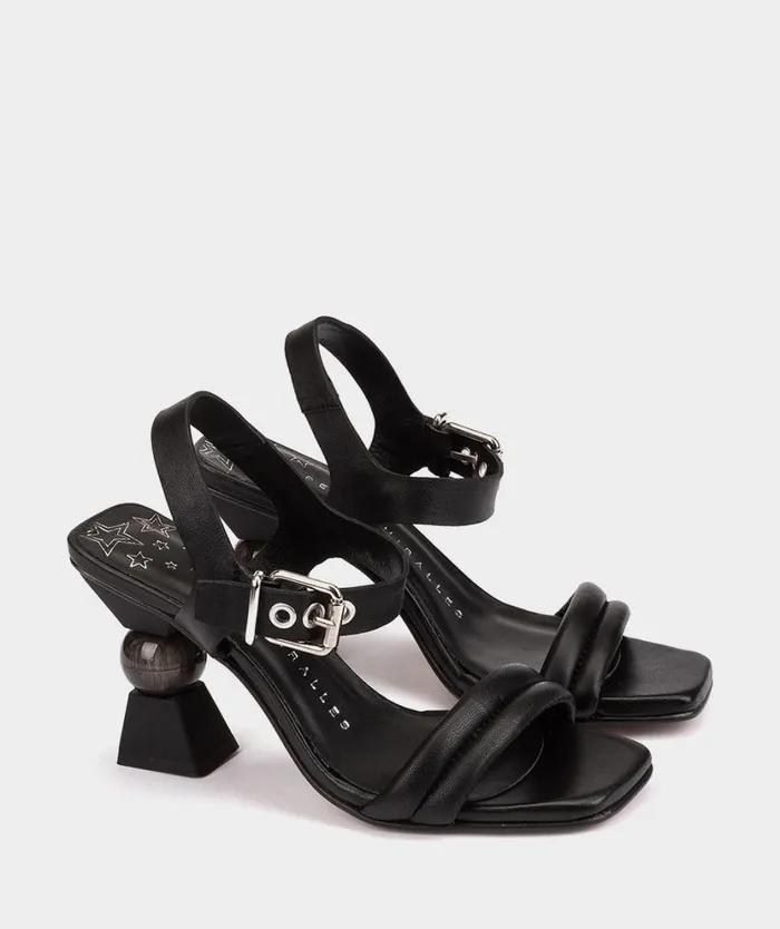 Pedro Miralles Heeled Sandals SEATTLE Cloud Negro 8211 Woman Pedro Miralles Heeled Sandals SEATTLE Cloud Negro 8211 Woman
