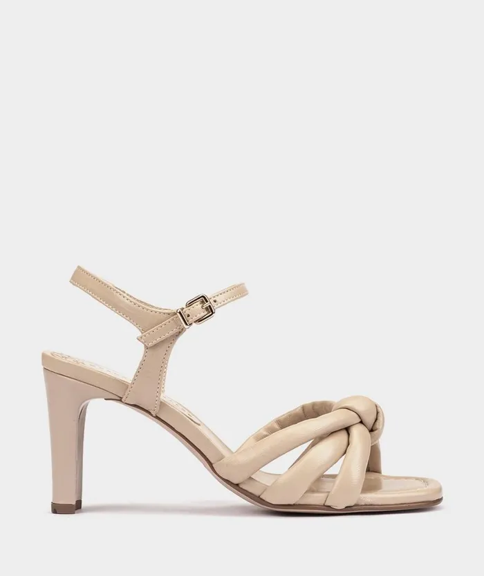 Pedro Miralles Heeled Sandals SINES Cloud Taupe 8211 Woman