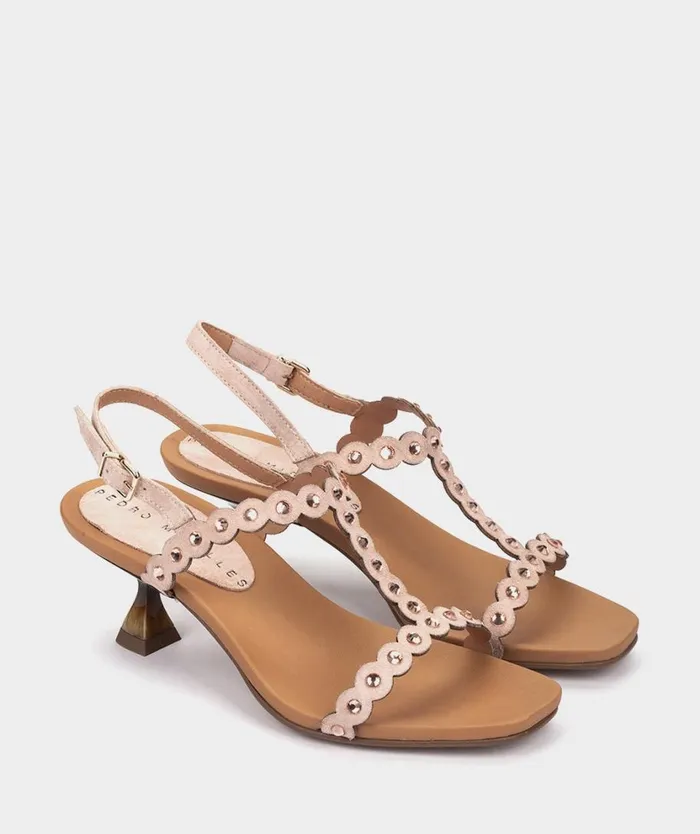 Pedro Miralles Heeled Sandals TEJEDA Velour Dior 8211 Woman Pedro Miralles Heeled Sandals TEJEDA Velour Dior 8211 Woman