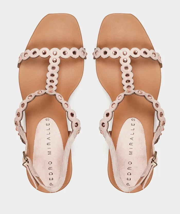 Pedro Miralles Heeled Sandals TEJEDA Velour Dior 8211 Woman Pedro Miralles Heeled Sandals TEJEDA Velour Dior 8211 Woman
