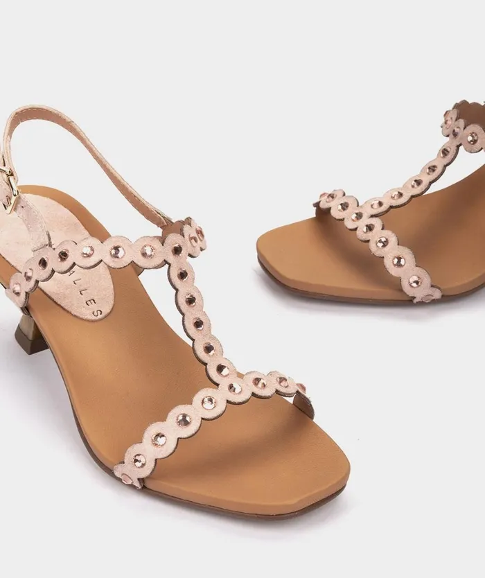 Pedro Miralles Heeled Sandals TEJEDA Velour Dior 8211 Woman Pedro Miralles Heeled Sandals TEJEDA Velour Dior 8211 Woman