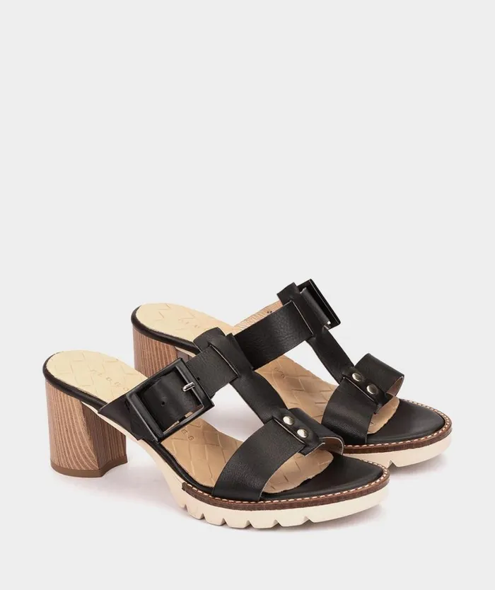 Pedro Miralles Heeled Sandals TELAVI Alfa Negro 8211 Woman Pedro Miralles Heeled Sandals TELAVI Alfa Negro 8211 Woman