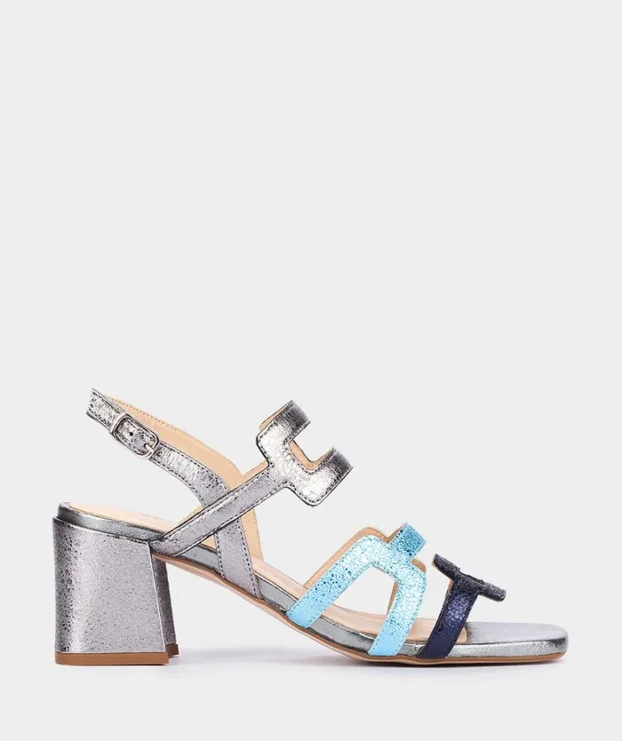 Pedro Miralles Heeled Sandals TIJUANA Ram Oceano 8211 Woman