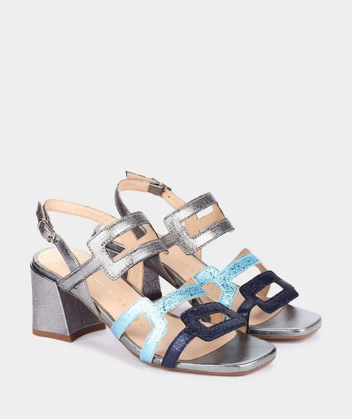 Pedro Miralles Heeled Sandals TIJUANA Ram Oceano 8211 Woman Pedro Miralles Heeled Sandals TIJUANA Ram Oceano 8211 Woman