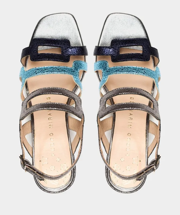 Pedro Miralles Heeled Sandals TIJUANA Ram Oceano 8211 Woman Pedro Miralles Heeled Sandals TIJUANA Ram Oceano 8211 Woman