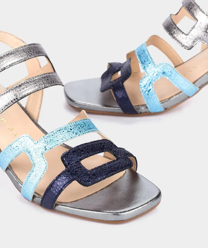Pedro Miralles Heeled Sandals TIJUANA Ram Oceano 8211 Woman Pedro Miralles Heeled Sandals TIJUANA Ram Oceano 8211 Woman