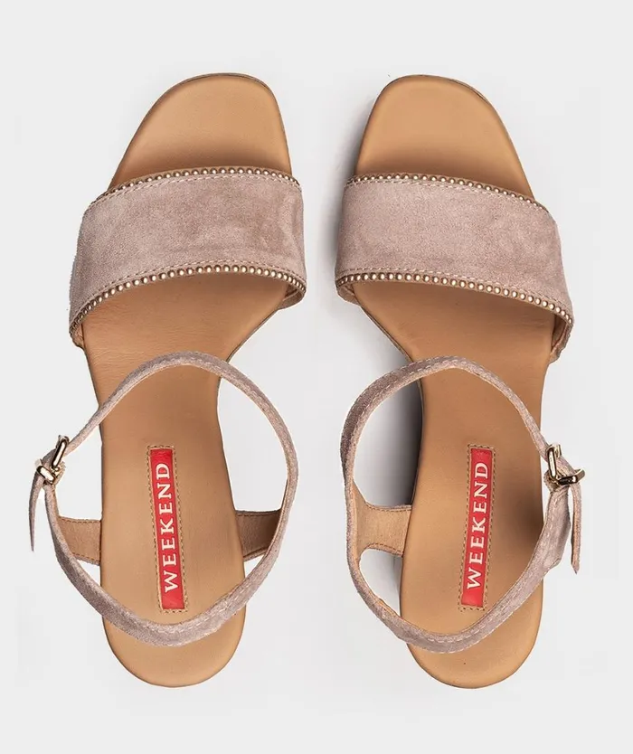 Pedro Miralles Heeled Sandals TREVI Velour Ballet 8211 Woman Pedro Miralles Heeled Sandals TREVI Velour Ballet 8211 Woman