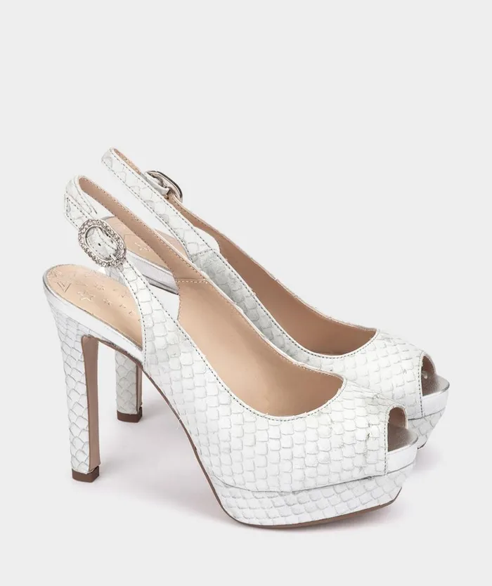 Pedro Miralles Heeled Sandals VICENZA Lily Cobra Plata 8211 Woman Pedro Miralles Heeled Sandals VICENZA Lily Cobra Plata 8211 Woman